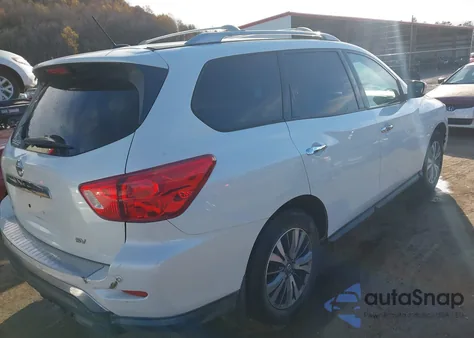 2017 Nissan Pathfinder Sv z USA, uszkodzony, nr VIN 5N1DR2MN2HC693250